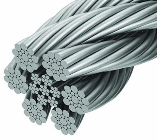 Cable 6x26 negro